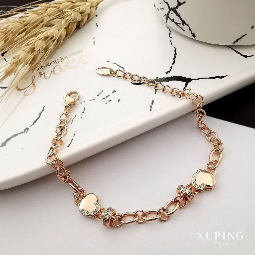 دستبند قلبی ژوپینگ کد 1382